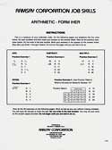 Arithmetic (Electronics & Instrumentation)