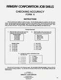 Checking Accuracy