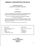 Construction (Carpenter/Painter/Sheeter)