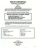 Electrical Technician II EPO-II