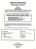 Instrument Technician II  IPO-II