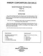 Maintenance Technician Test 6