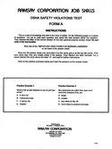 OSHA Safety Violations Test