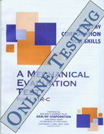 A Mechanic Evaluation - Form A1R-C (Online)