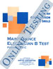 Maintenance Electrician B - Form BTB-C (Online)
