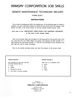 Senior Maintenance Technician Welder - Form SCW-1&3
