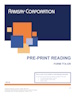 Pre-Print Reading - Form TTA-OR