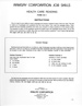 Health Care Reading - Form HC-1