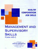 Management & Supervisory Skills - Form A-C